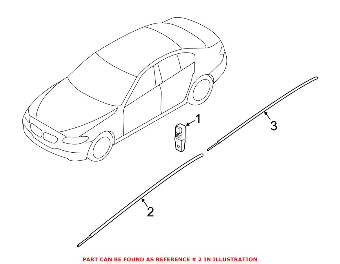 BMW Courtesy Light - Driver Left 63319186639